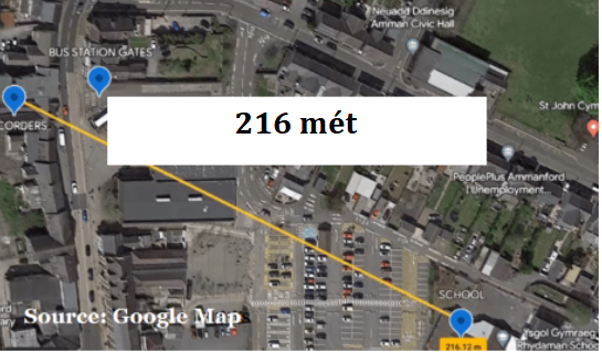 Bản đồ hiển thị vị trí trường học